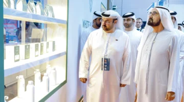 فعاليات عالم القهوة.. محمد بن راشد يطّلع على مشاركات دولية ومحلية في دبي